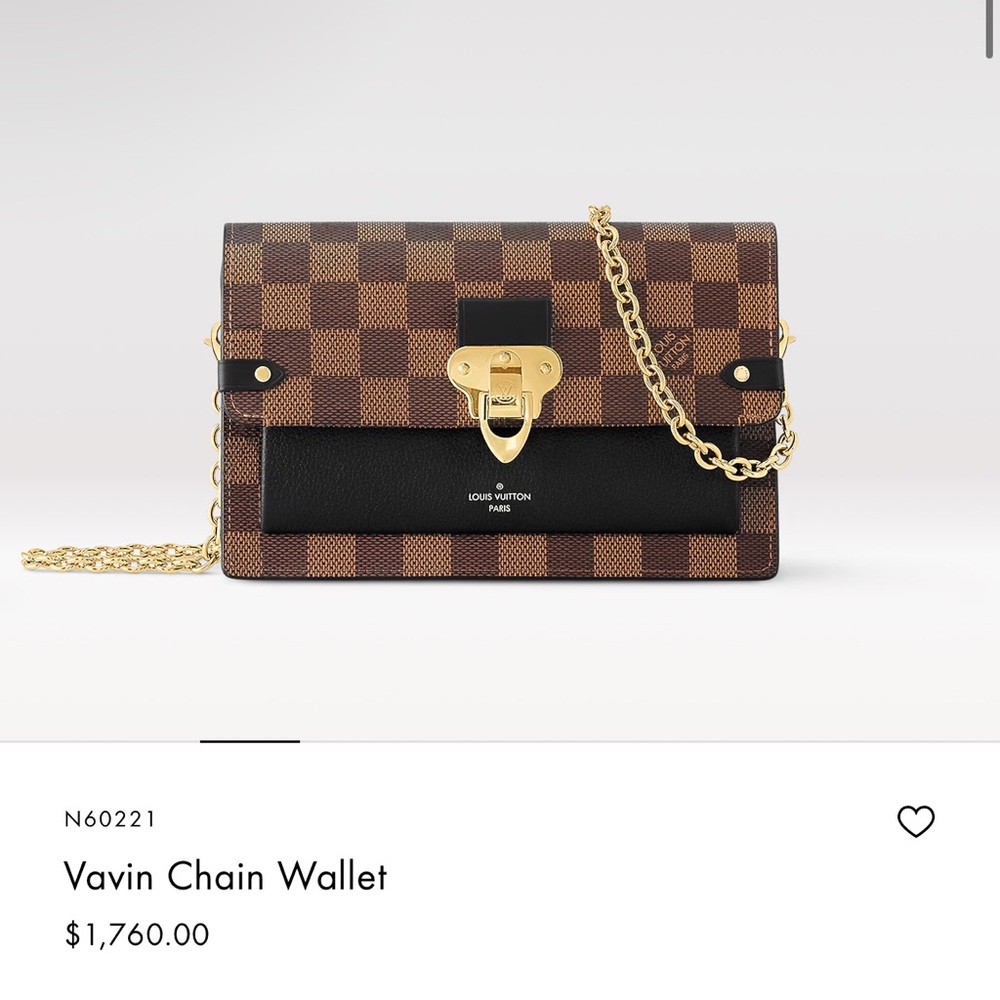 Louis Vuitton Vavin Chain Wallet